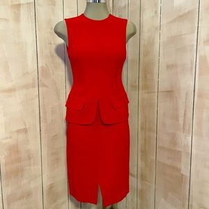 Alexander McQueen Dress with peplum